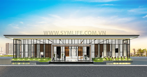 le khoi cong nha mau va sale gallery du an symlife